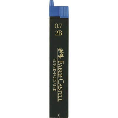 Faber Castell Tuhy do mikrotužky 2B 60 mm 0,7 mm 12 kusů