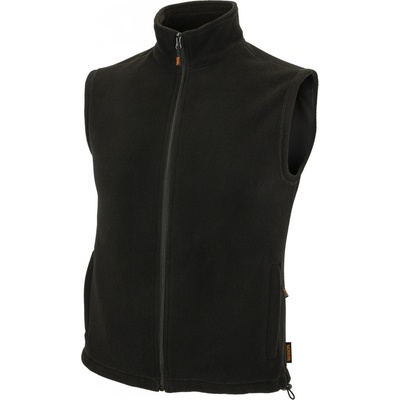 Fleece vest black