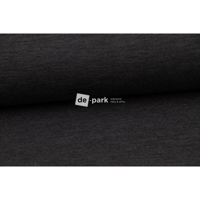 de-park Úplet 100% MERINO - Ultrafine - antracitový melír