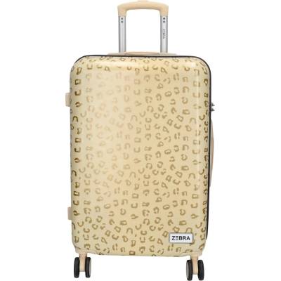 Zebra Trends Пътен куфар Zebra Travel 21493 M Gold Zebra Trends | Zlaten | ЖЕНИ | UNI
