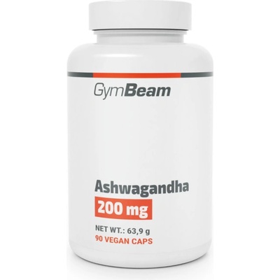 GymBeam Ashwagandha 200 mg 90 kapslí