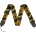 Fender Monogrammed Strap BK/YW/BR