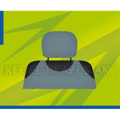 Autopoťah Kegel-Blazusiak Poťahy opierok hlavy (svetlo šedé)