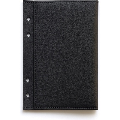 Obal na diář A6 kožený černý Barva Černá Kůže Elegant – Zbozi.Blesk.cz