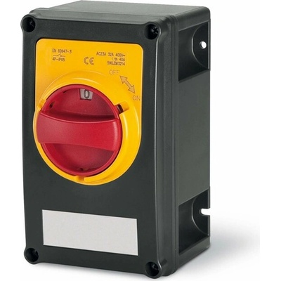 590.XEM2003 Ex spínač otočný 20A 3P IP66 (II 2D) termoplast SCAME