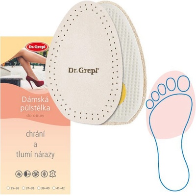 Dr. Grepl Vložky LUXUS dámská půlstélka