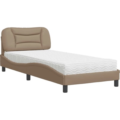 vidaXL 11461.3208686 Postel s matrací Hvar cappuccino umělá kůže