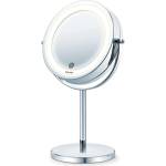 Beurer Козметично огледало, Beurer BS 55 Illuminated mirror, touch sensor, 18 LED light, 7 x zoom, 2 swivering mirrors, 13 cm