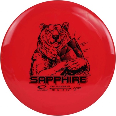 Latitude 64° Gold Sapphire Červená