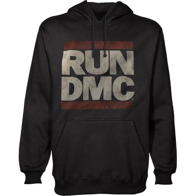 Run-DMC mikina Logo Čierna