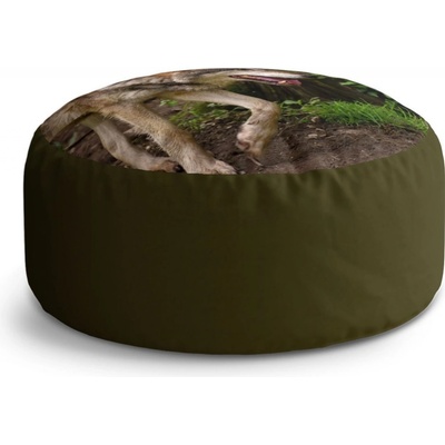 Sablio Taburet Circle Vlk: 40x50 cm