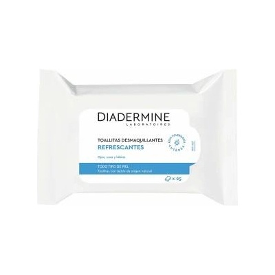 Diadermine Кърпички за почистване на грим Diadermine Нормална кожа Освежаващо 25 броя