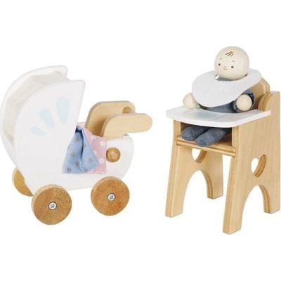 Le Toy Van set s miminkem a doplňky