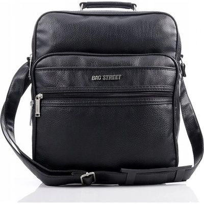 Bag Street kabelka kabelka cez rameno ekokoža čierna