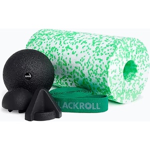 BLACKROLL Масажен комплект BLACKROLL Back Box black/green