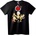 NOONEBRAND Тениска с Карикатура на RED Hot Chili Peppers - S, White