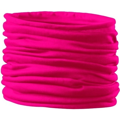 MALFINI šátek Twister 328 Neon růžová – Zboží Dáma