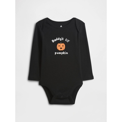 GAP Baby body Unisex Čierna