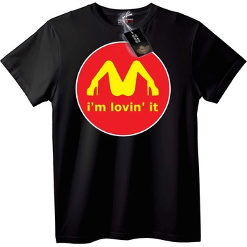 NOONEBRAND Тениска McDonald's Токчета - 2XL, Black