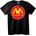 NOONEBRAND Тениска McDonald's Токчета - 2XL, Black