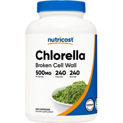 Nutricost Chlorella 500 mg [240 капсули]