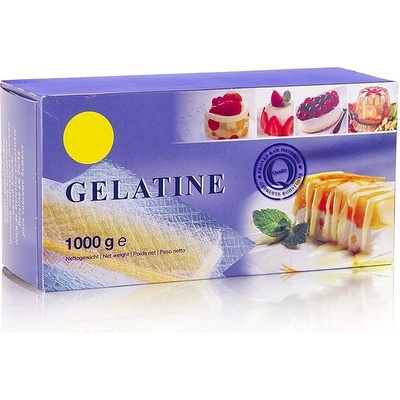 Ewald-Gelatine Plátková želatina 1 kg – Zboží Dáma