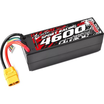 Team corally Батерия 6 клетки Team Corally Sport Racing 60C 4600Mah 6S 22, 2V XT-90 Hard Case C-49164-X (C-49164-X)