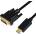 LogiLink Кабел Logilink DisplayPort, DP/M DVI/M, 1080p, черен, 5 м