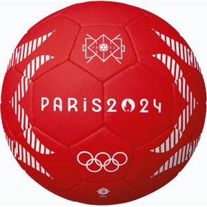 Molten Хандбална топка Molten H2A5000-S4F OFFICIAL BALL IHF PARIS 2024 red размер 2