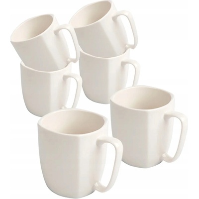 Design Hrneček Altom porcelánový béžový 6 x 400 ml