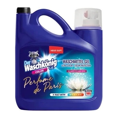 Waschkonig Color prací gel barevných tkanin Perfume de Paris 5,4 l