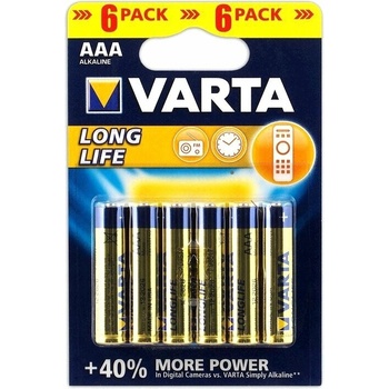 VARTA Longlife Alk AAA 6ks 4008496525119