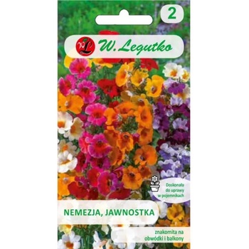 W. Legutko Немезия, смес Jawnostka (разтрити семена)