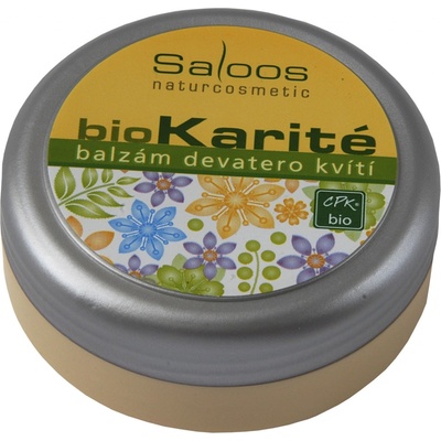 Saloos Bio Karité balzam Deväť kvetov 50 ml