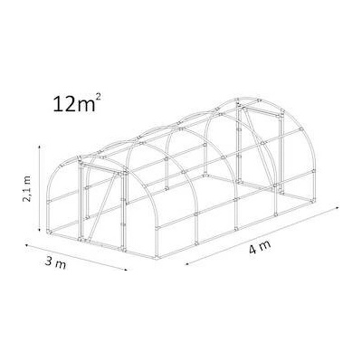 Lemar AW4 4 m x 3 m x 2,1 m