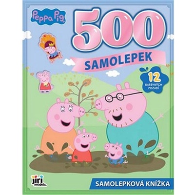 Jiri Models 500 samolepek prasátko Peppa