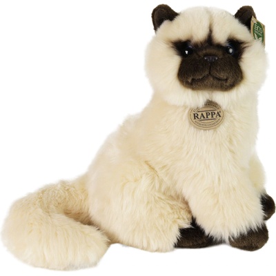 Rappa Плюшена играчка Rappa Еко приятели - Британска дългокосместа котка, седяща, 30 cm (230064)