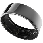 Ultrahuman Ring Air - Smart Ring, Charger, USB Cable / Size-10- Air_Silver (UHRA-AS-10)