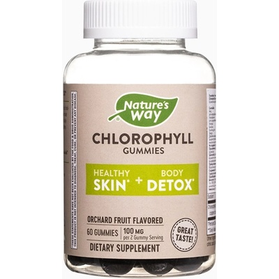 Nature's Way Chlorophyll Gummies, 60 желирани таблетки, Nature’s Way