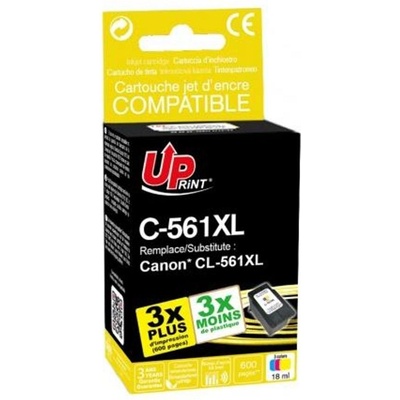 Compatible Мастилница uprint, canon c-561xl, Цветна (lf-ink-can-pg-561xl-cl)