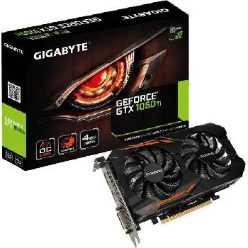 GIGABYTE GeForce GTX 1050 Ti OC 4GB GDDR5 128bit (GV-N105TOC-4GD)
