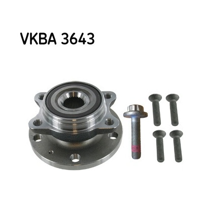 SKF Ložisko kolesa - opravná sada VKBA3643