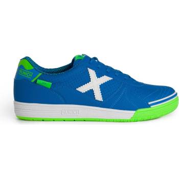 Munich Футболни обувки Munich G3 Profit Indoor Football Shoes - Blue/FluGreen