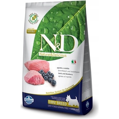 N&D Prime Adult Mini lamb & blueberry 2,5 kg