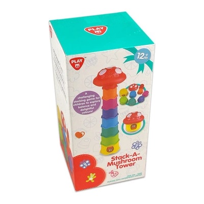Playgo Детска играчка за изграждане на кула от гъби