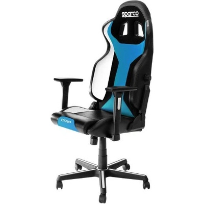 SPARCO GRIP BLACK/LIGHT BLUE SKY