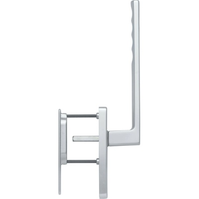 HOPPE Sada HS kľučka Toulon s mušľou, strieborná F1, 10x73 mm, dvere 75-80 mm