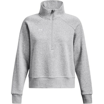 Under Armour dámská mikina se stojáčkem UA Rival Fleece HZ šedá