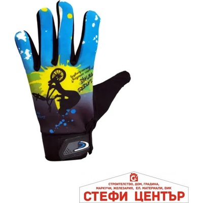 Paolo Ръкавици Вело pa970 Детски - 2БР/К-Т - Сини (721268)