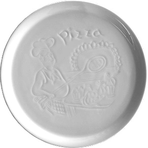 Gural Porcelain ГП-Чиния пица 30cm РЕЛЕФНА (D 230 PT) (0180131)